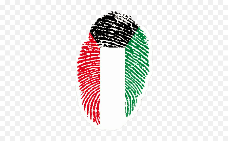 Ftestickers Kuwait Kuwaity Sticker - Kuwait Flag Finger Print Emoji,Asian Flag Emoji