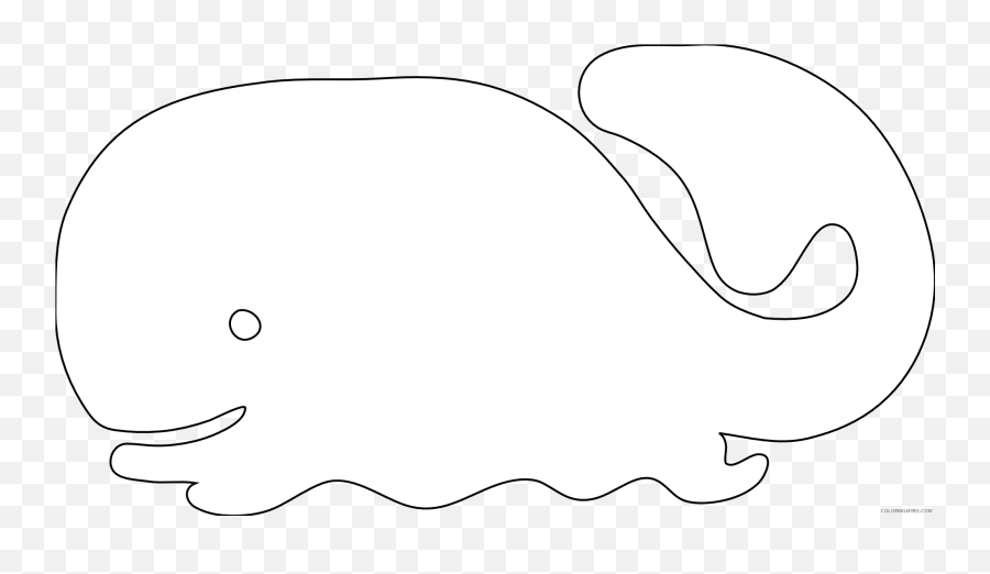 Whale Outline Coloring Pages Whale 4 Png Printable - Dot Emoji,Free And Whale Emoji