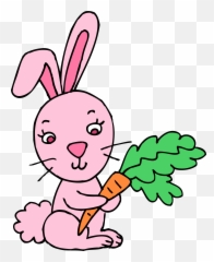Free Easter Rabbit Png Download - Pink Clipart Emoji