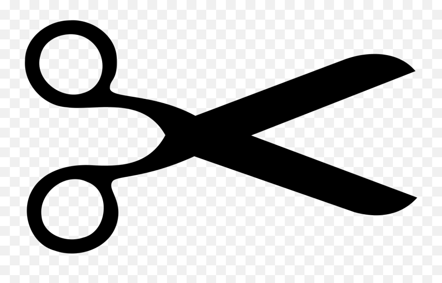 Scissors Icon Black - Black Scissor Clipart Emoji,David Bowie Emoji