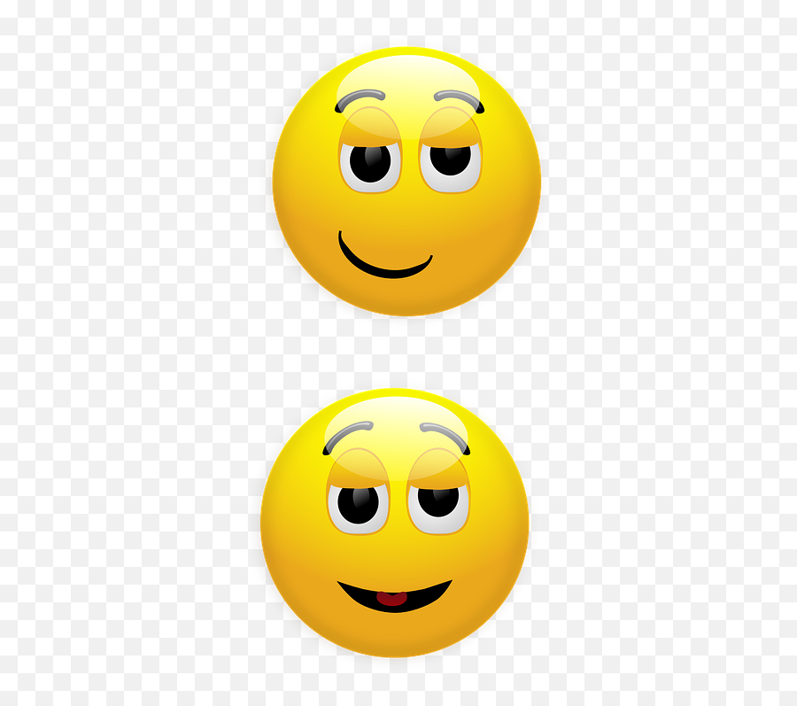 Smiley Smirk Relieved - Happy Smiley Emoji,Smirk Emoji