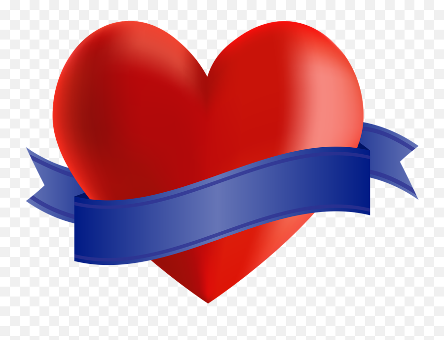 Icon Heart Ribbon Banner Copy Space - Heart Ribbon Emoji,Heart Envelope Emoji