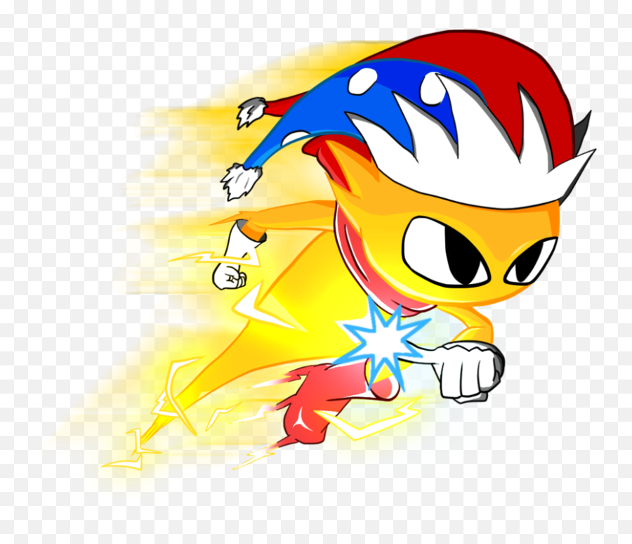 The Flash Clipart Electric Spark - Spark The Electric Jester Spurk Emoji,Jester Emoji