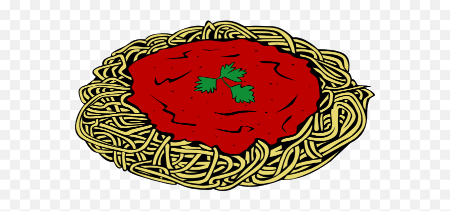 Spaghetti Clip Art At Vector Clip Art Png - Cartoon Spaghetti And Meatballs Emoji,Emoji Pasta