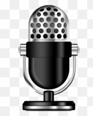 Microphone Transparent Desktop No Background - Podcast Emoji