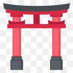 Shinto In Emoji - Shrine Png