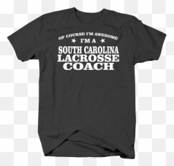South Carolina Lacrosse Coach Tshirt - Active Shirt Emoji