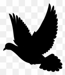 Dove Silhouette - Bird Of Prey Emoji,Dove Emojis