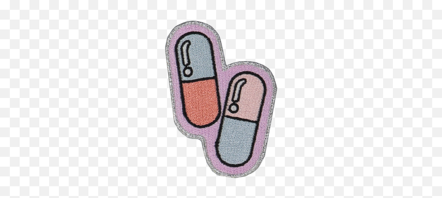 Patches - Tongue Emoji,Pills Emoji