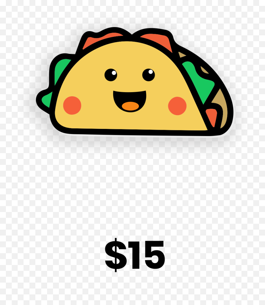 Taco - Shirt Emoji,Taco Emoticon