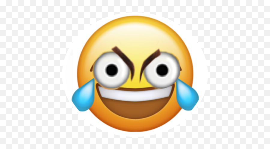 Download Laughing Face Emoji Png Image With No Background - Distorted Laughing Emoji Png,Laughing Emoji Png