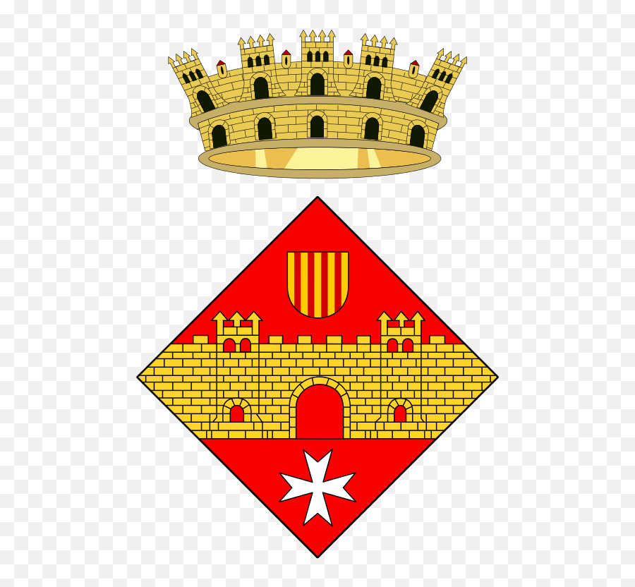 Escut Damposta - Saint Barthelemy Flag Emoji,Catalonia Flag Emoji