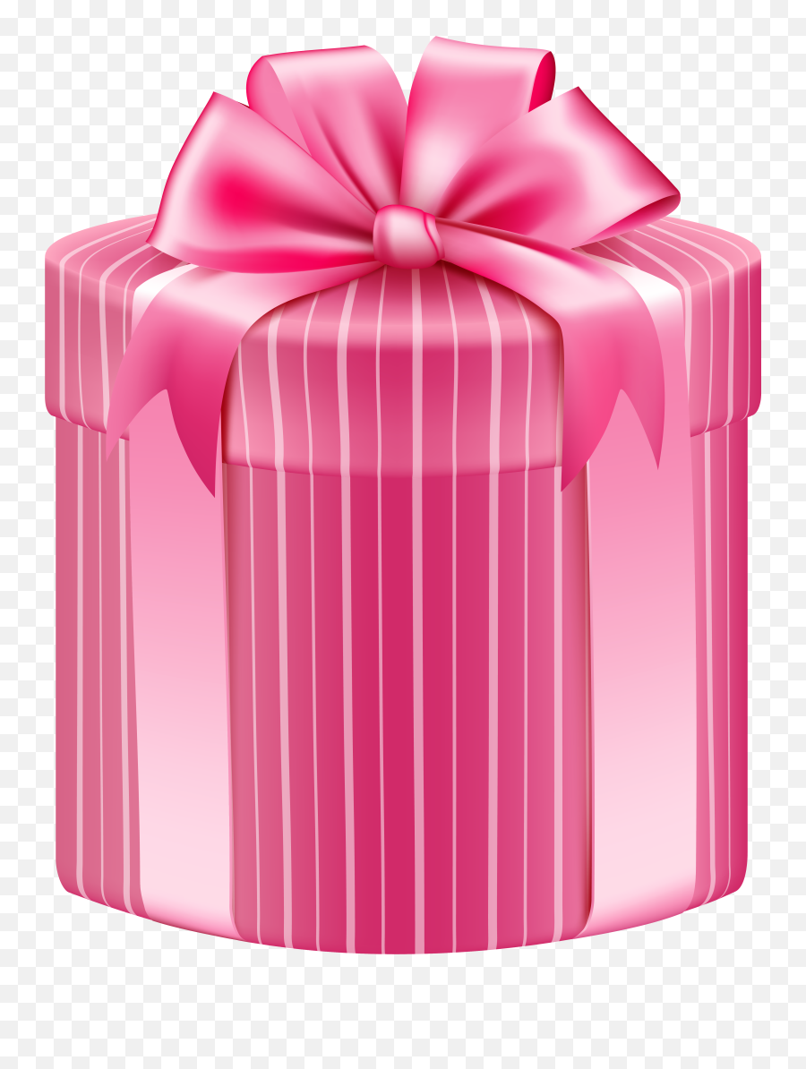Pink Gift Box Clipart - Pink Gift Clipart Emoji,Gift Box Emoji