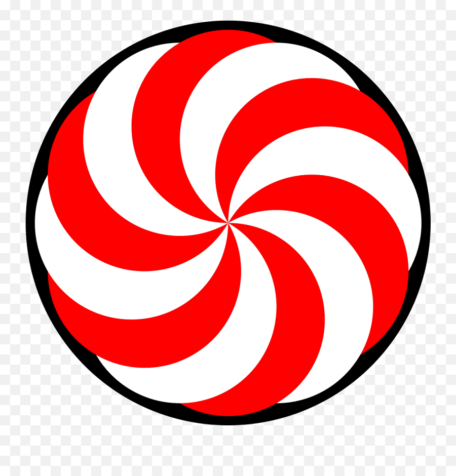 Candy Cane Peppermint Clip Art - Clipart Peppermint Emoji,Candy Emoji Transparent