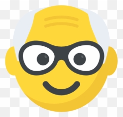 Abuelo - Smiley Emoji,Emoticono Gracias