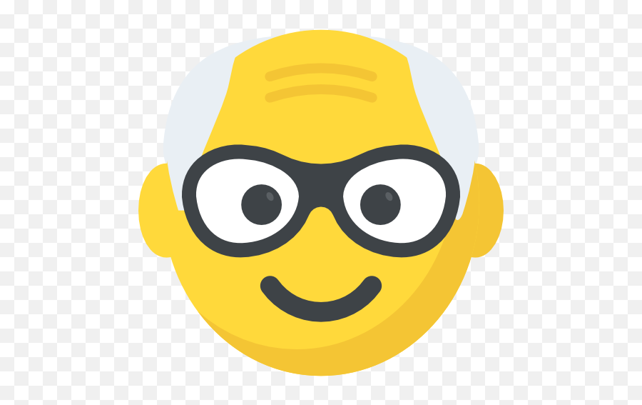 Abuelo - Smiley Emoji,Emoticono Gracias