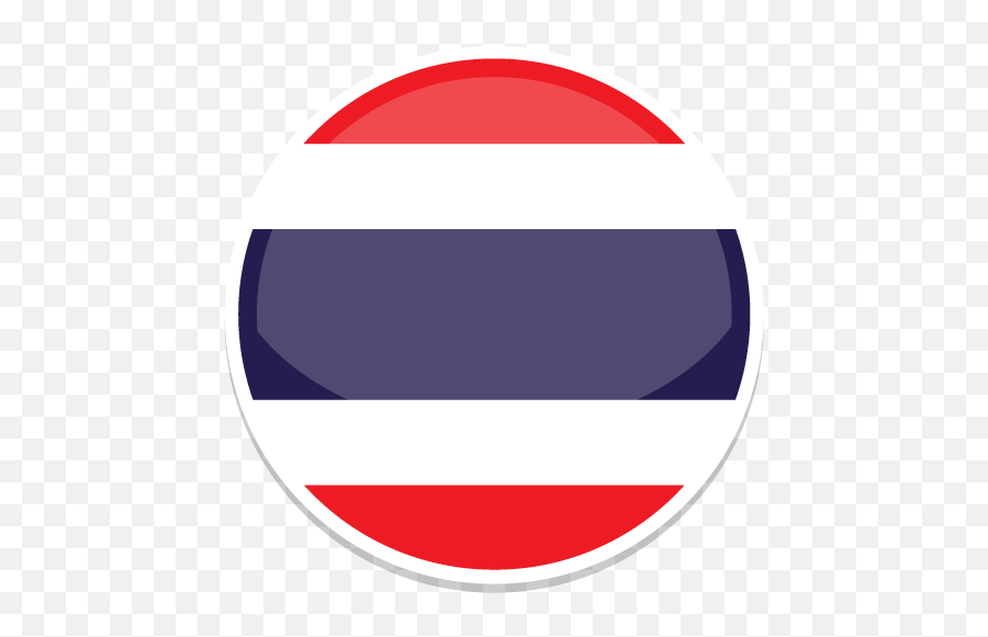 Thailand Icon - Circle Thailand Flag Png Emoji,Thailand Flag Emoji