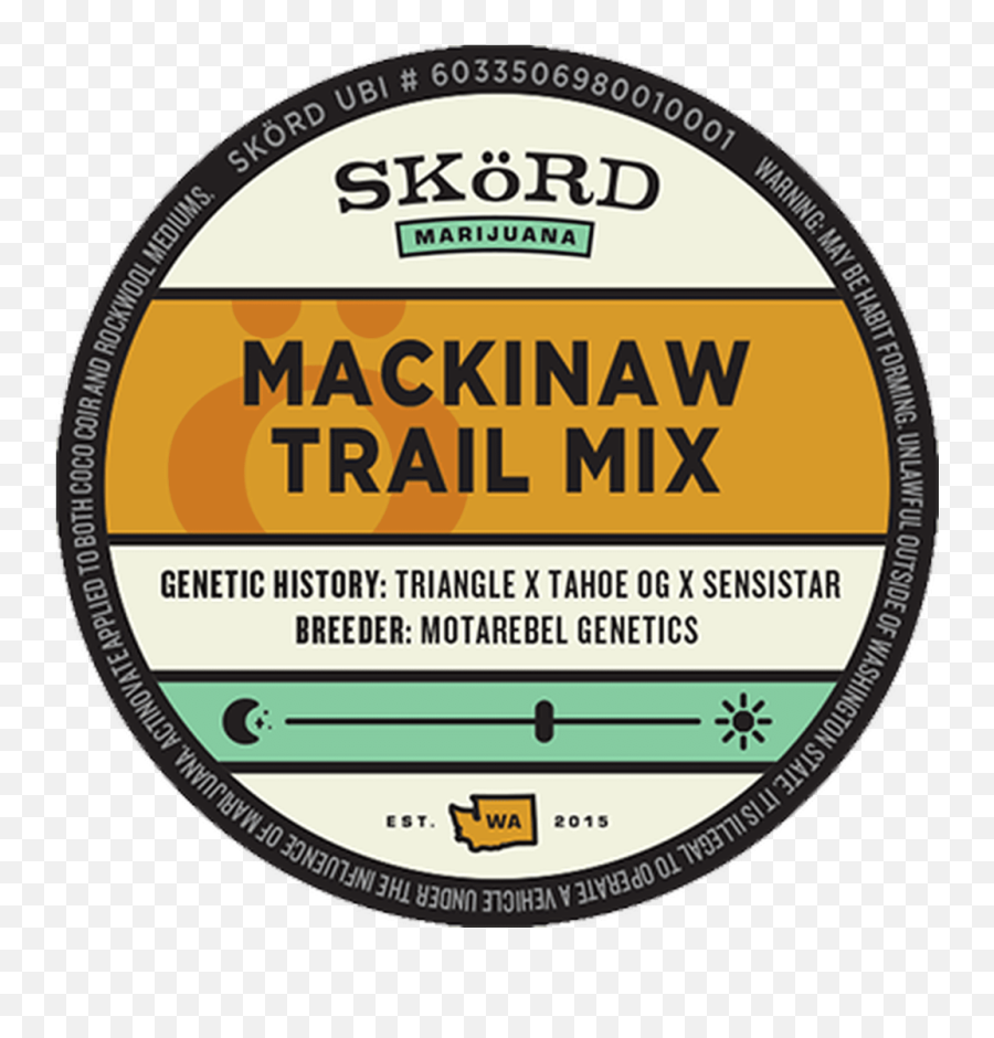 Dab Review Mackinaw Trail Mix By Skörd - A Greener Today Circle Emoji,Marijuana Emoji