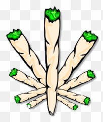 Joint Cannabis Smoking Drawing - Easy Emoji