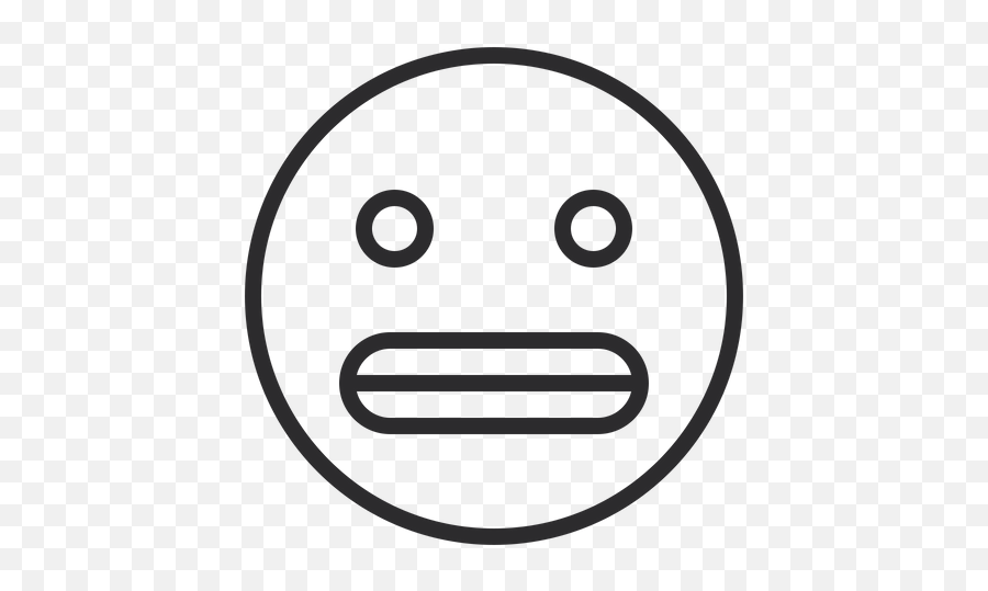 Grimacing Face - Circle Emoji,Teeth Emoji