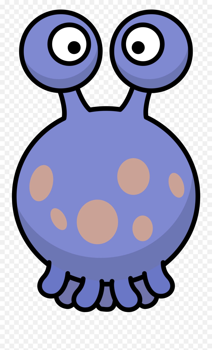 Clipart Animals Alien Transparent - Transparent Background Alien Clip Art Emoji,Purple Alien Emoji