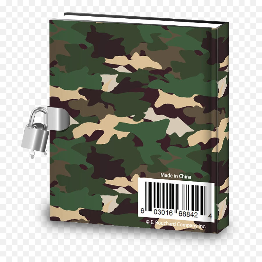 Classic Camo Kids Diary With - Military Uniform Emoji,Camouflage Emoji
