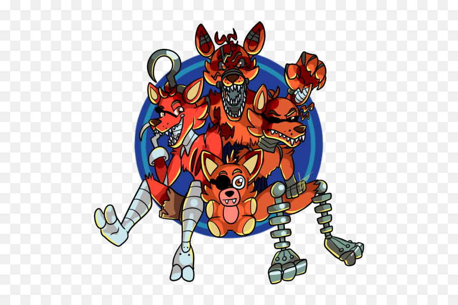 Foxy Evolution Five Nights At Freddyu0027s Know Your Meme - Family Foxy Emoji,Foxy Emoji