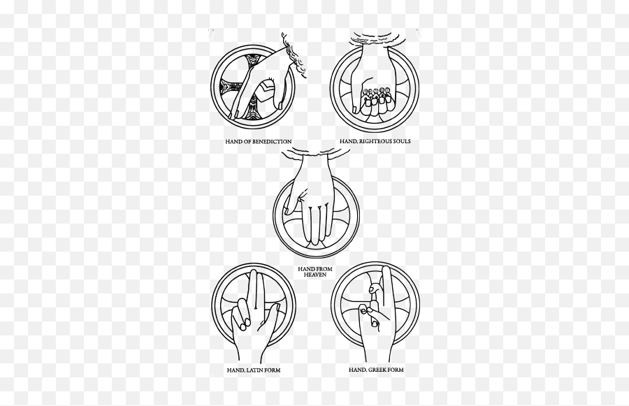 6 God Hands Png Picture - Holy Trinity Hand Symbol Emoji,6 God Emoji