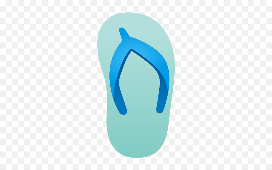 Thong Sandal Emoji - Chancleta Emoji,Flip Flop Emoji
