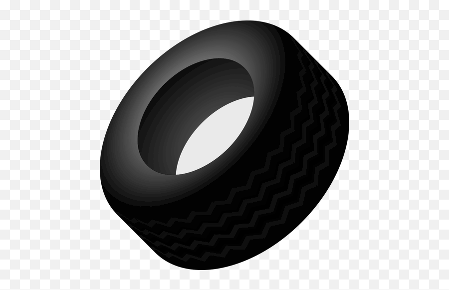 Car Tyre Vector Image - Circle Emoji,Police Siren Emoji