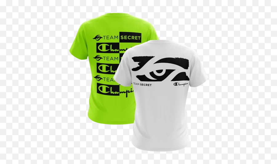 Team Secret - Team Secret X Champion T Shirt Emoji,Emoji Shirt For Guys
