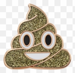 Poop Emoji Pin - Ice Cream Emoji In Whats App,Gold Emoji