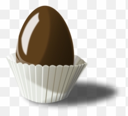 Ilustração Em Vetor De Ovo Chocolate - Free Clip Art Easter Eggs Emoji