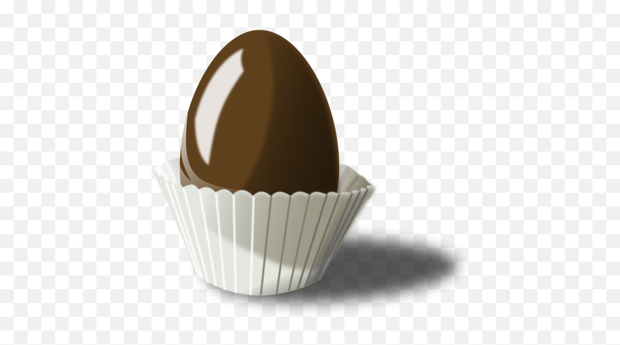 Ilustração Em Vetor De Ovo De Chocolate - Free Clip Art Chocolate Easter Eggs Emoji,Easter Emoticons