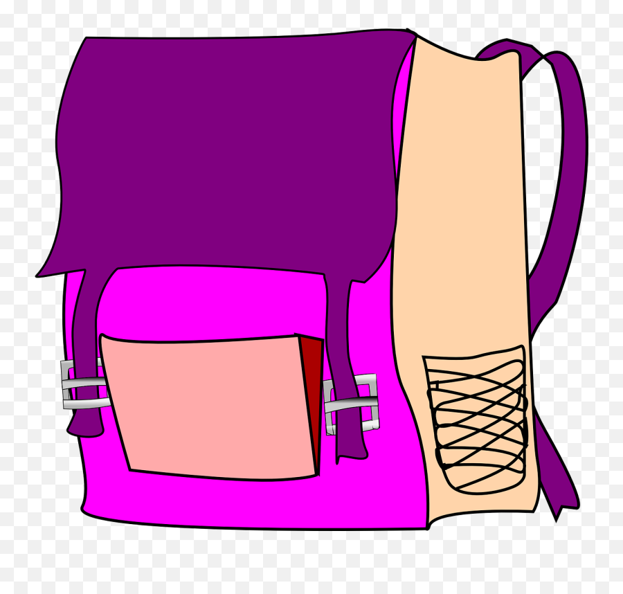 Bag School Backpack Supplies Carry - School Bag Clip Art Emoji,Emoji Backpacks For School