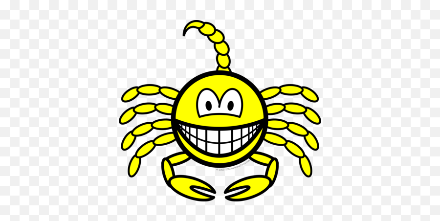 Smilies - Bee Smiling Emoji,Crab Emoticons