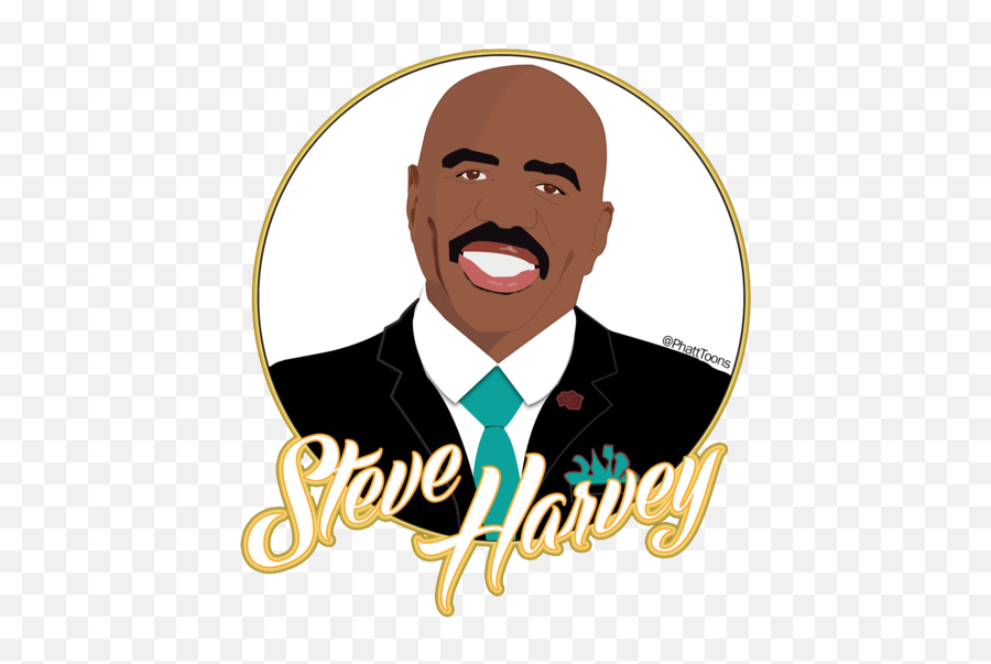 Steve Harvey - Steve Harvey Art Logo Emoji,Steve Harvey Emoji