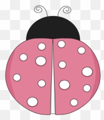 Pink Lady Bug - Pink Ladybug Clipart Emoji,Zzz Ant Ladybug Ant Emoji