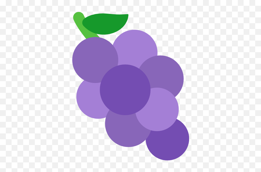 Grape Emoji Png Picture - Clip Art Purple Grapes,Texans Emoji