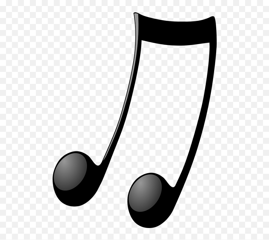 Free Melody Music Vectors - Notes De Musique Noire Emoji,Music Note Emoticon