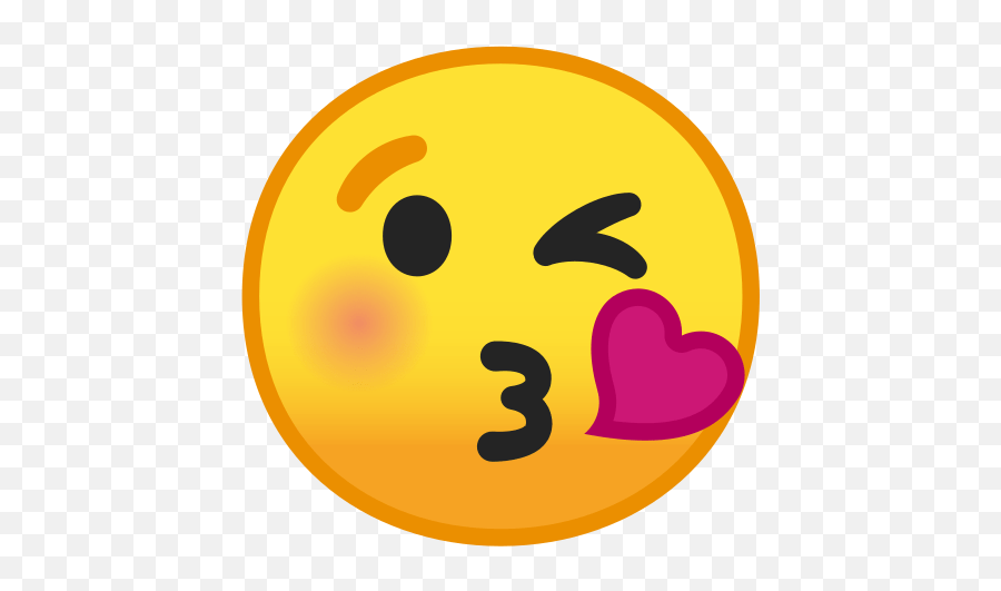 Face Blowing A Kiss Emoji Meaning With Pictures - Emoji Meaning,Kissy Face Emoji