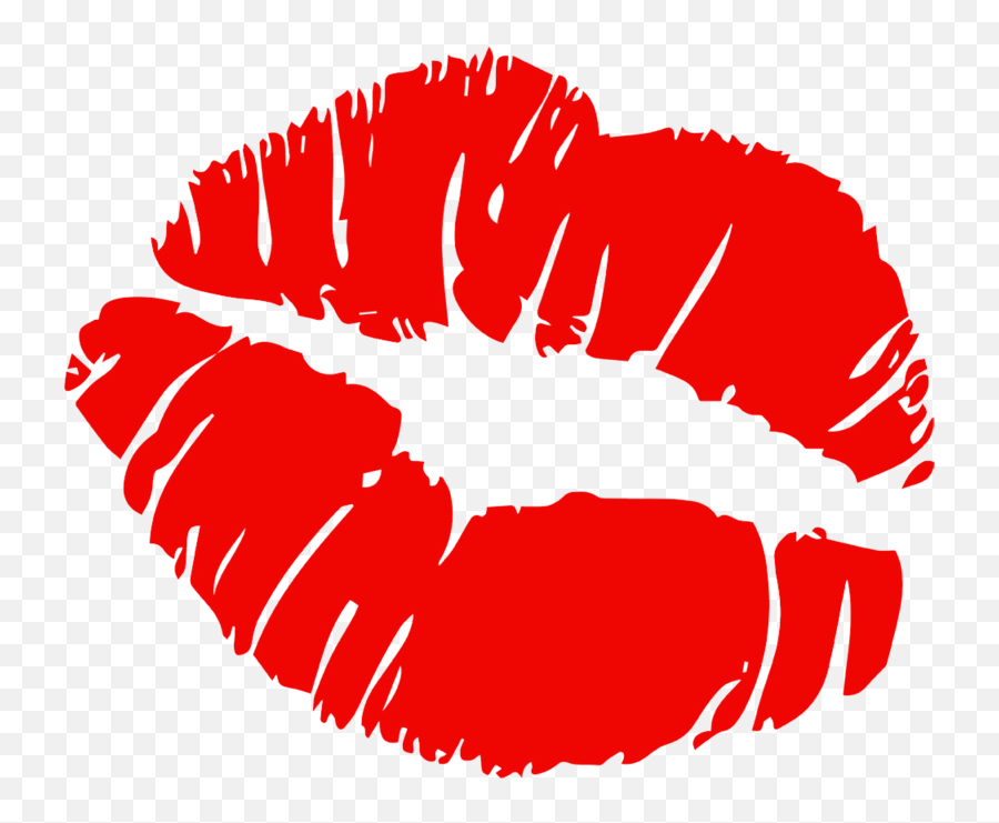 Kiss Mark Vector At Vectorified - Kiss Mark Transparent Background Emoji,Red Lips Emoji