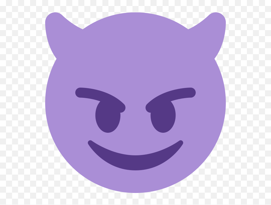 Twemoji2 1f608 - Discord Devil Emoji,Emojis What Do They Mean
