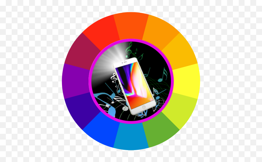 Colorful Lashlight - Graphic Design Emoji,Flashing Camera Emoji