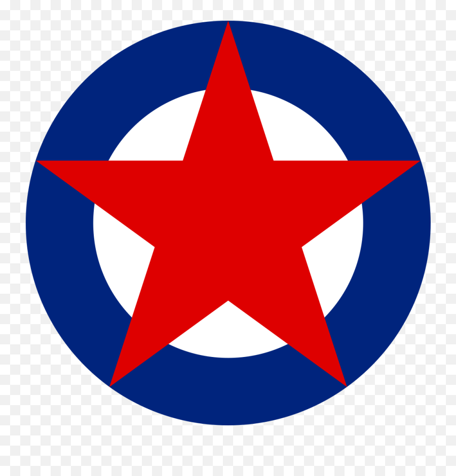 Soviet Russia Air Force Roundel - Soviet Air Force Ww2 Logo Emoji,Poker Chip Emoji