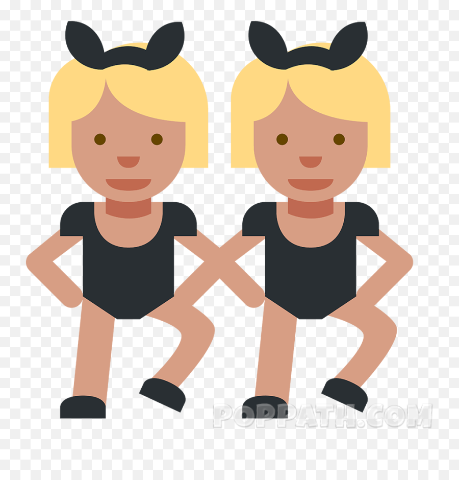 How To Draw Women With Bunny Ears Emoji - Android Emojis Vs Iphone Emojis Meme,Twin Emoji