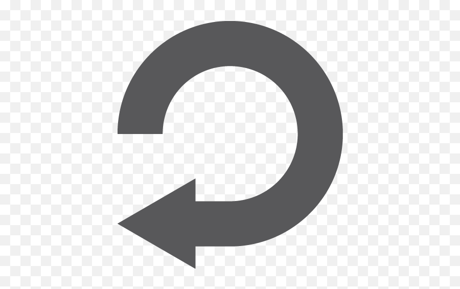 Thick Left Arrow Circle - Circle Emoji,Left Arrow Emoji