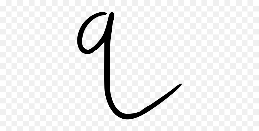 Letter Q - Calligraphy Emoji,What Are Emoticon