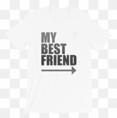 My Best Friend Arrow Right Unisex Short Sleeve Jersey T - Gucci Shirt Transparent Background Emoji