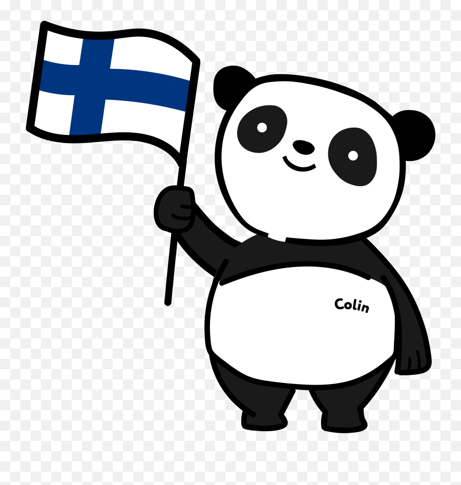 International - The Cheeky Panda Cartoon Emoji,Poland Flag Emoji
